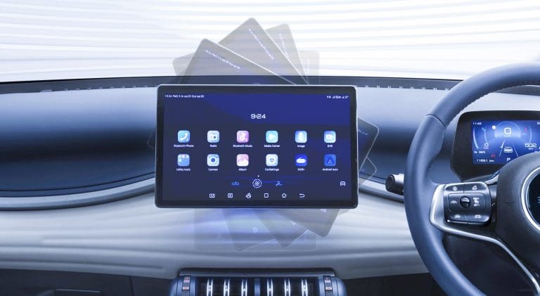 Intelligent Rotating Touch Screen